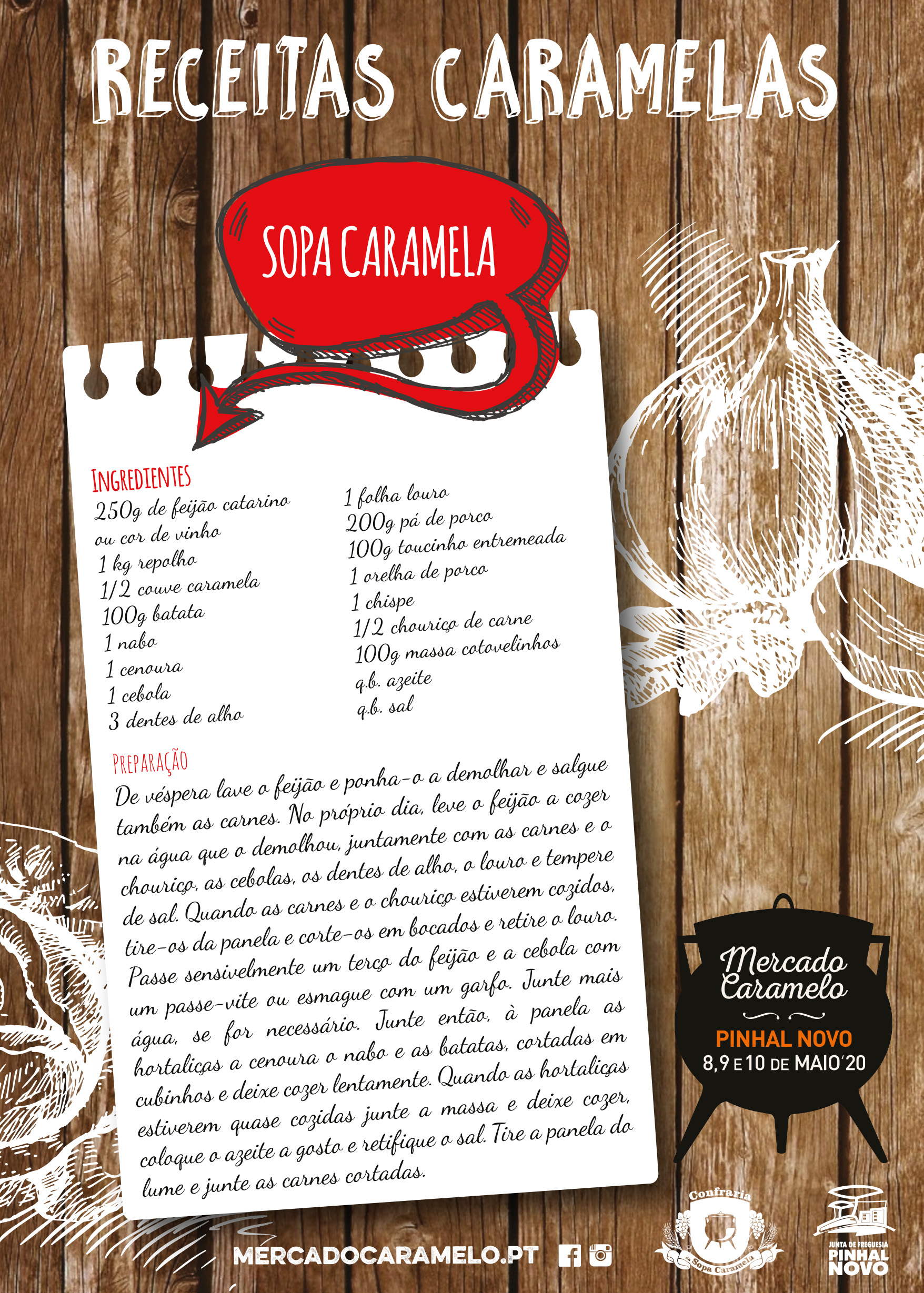 Receita da Sopa Caramela